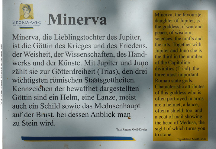 Infos zur Minerva