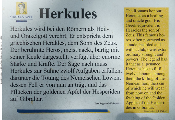Infos zum Herkules
