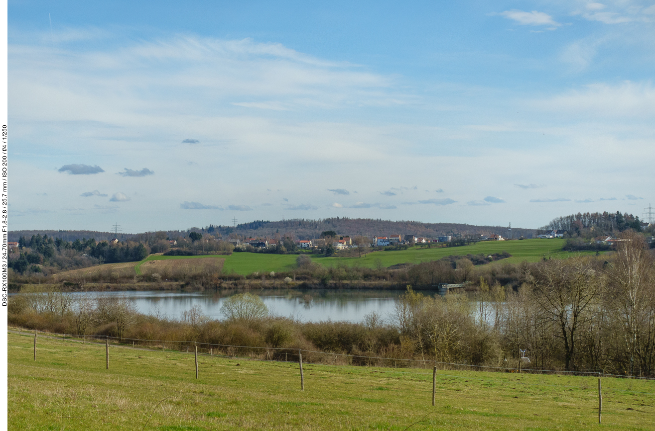 Absinkweiher Hahnwiese in der Saarengeti