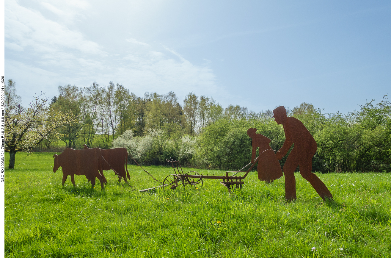Erinnerung an die Bergmanns-Bauern