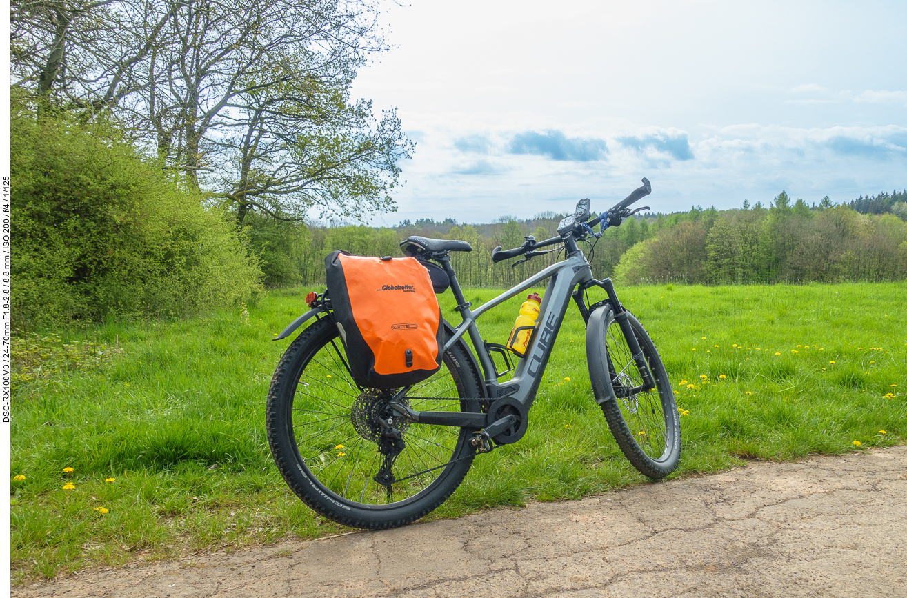 Zur Abwechslung bin ich heute mit dem Cube Reaction Hybrid Pro (eMTB 1) unterwegs