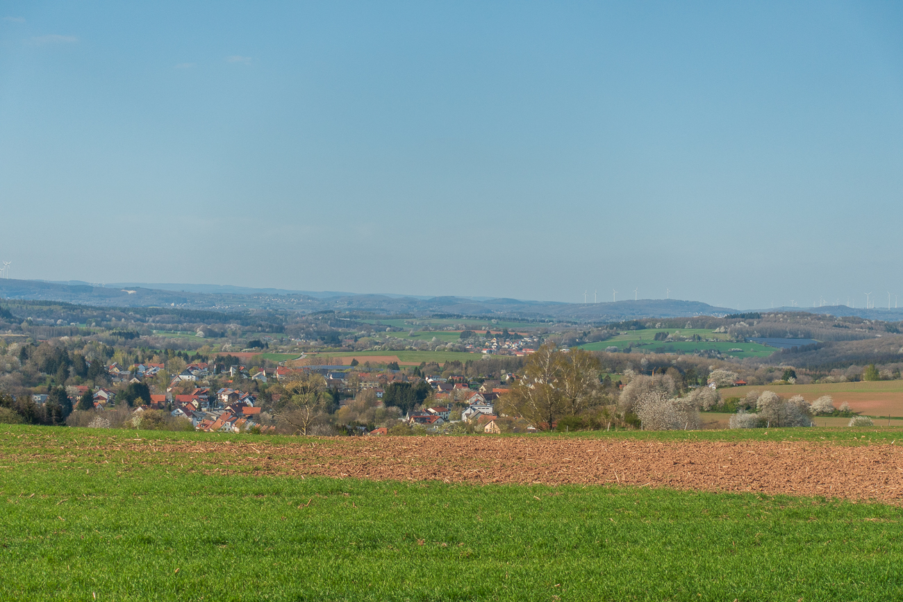 Blick auf Mainzweiler