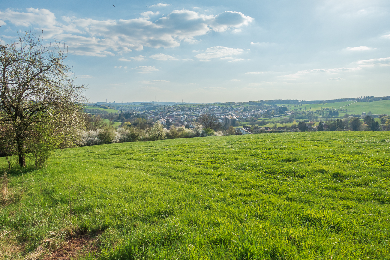 ... und der Blick auf Hirzweiler