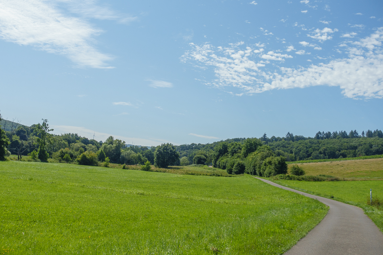 Nun rollen wir wieder auf St. Wendel zu