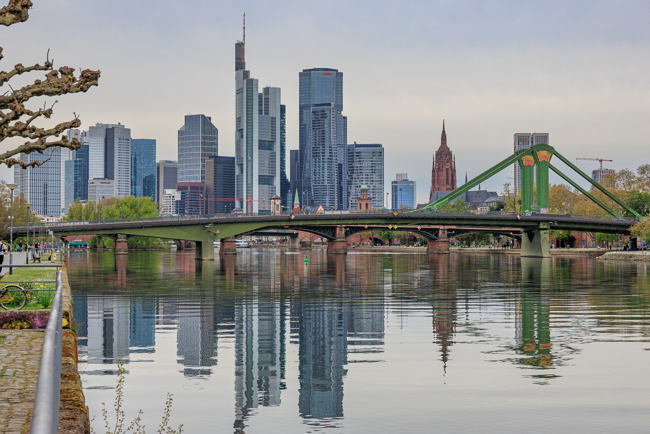 Teil der Skyline von Mainhattan