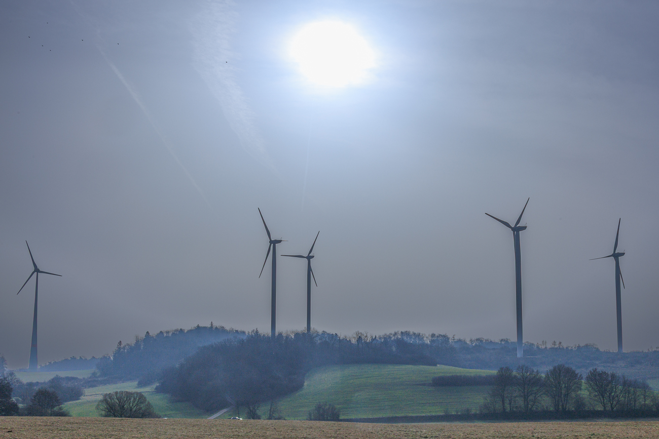 Gegenlicht und Saharastaub