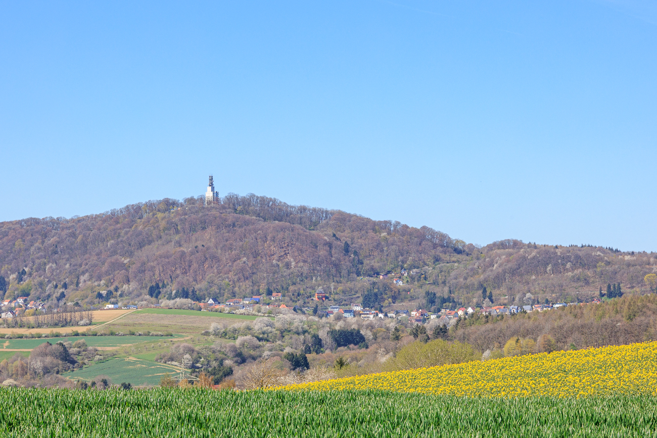 Ein letztes Mal der Schaumbergturm