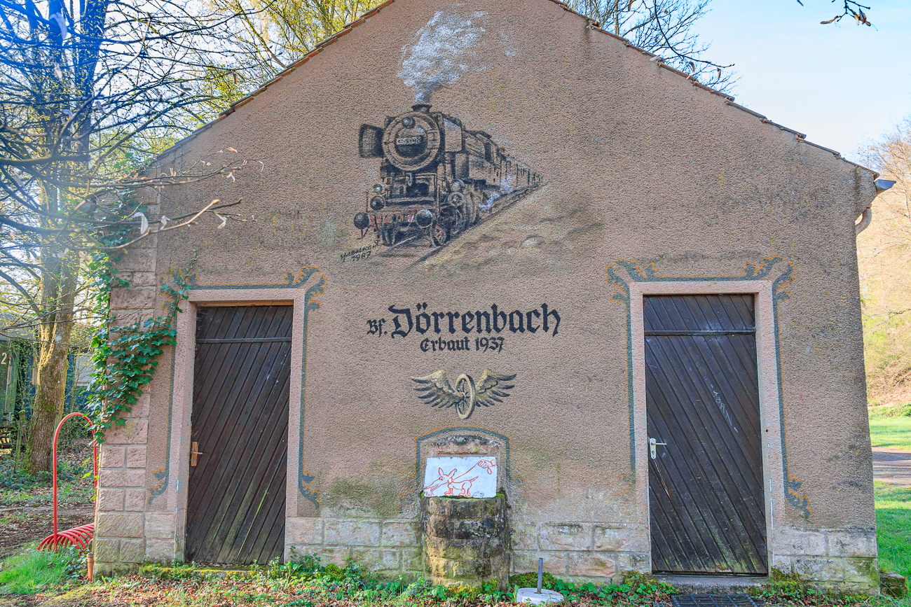 Erinnerung an die Dampflokzeit