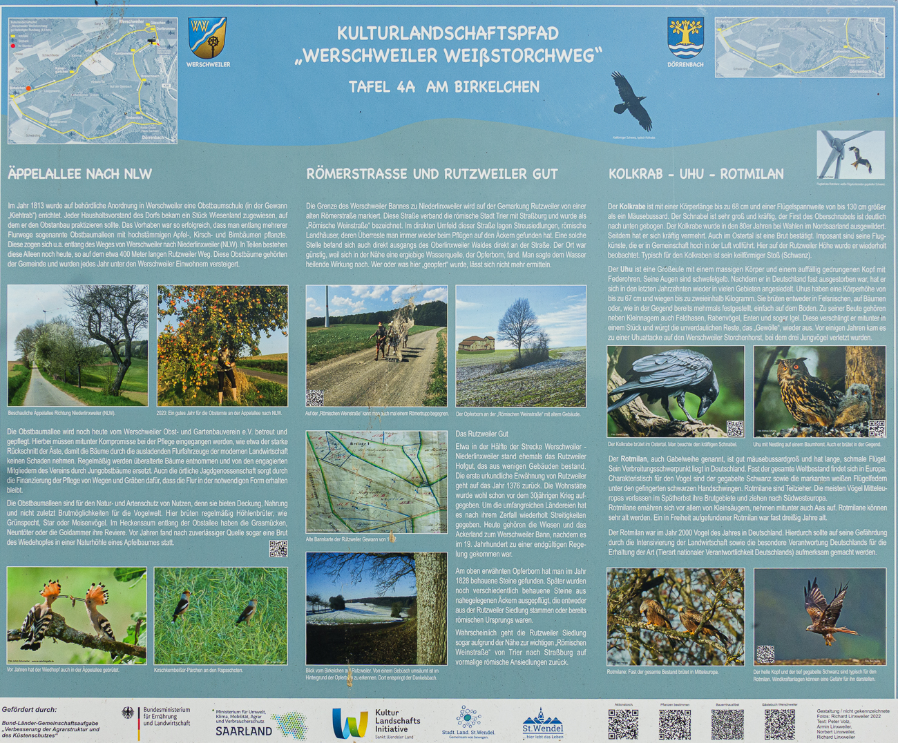 Infos zur hiesigen Kulturlandschaft