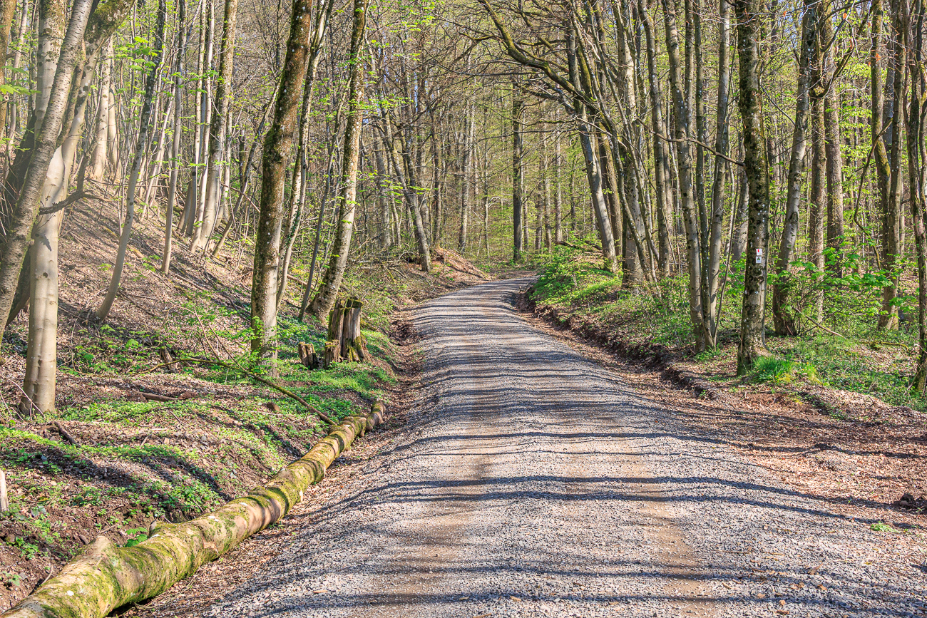 Loser Schotter und bergan w&auml;rmt die Schenkel und den Mann ;-)