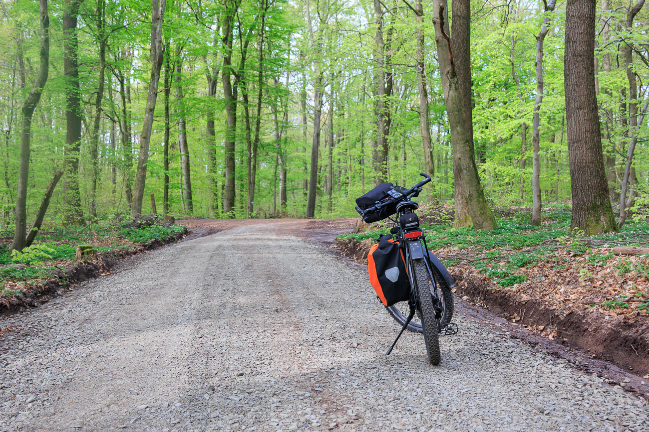 Der Schotter ist nervig