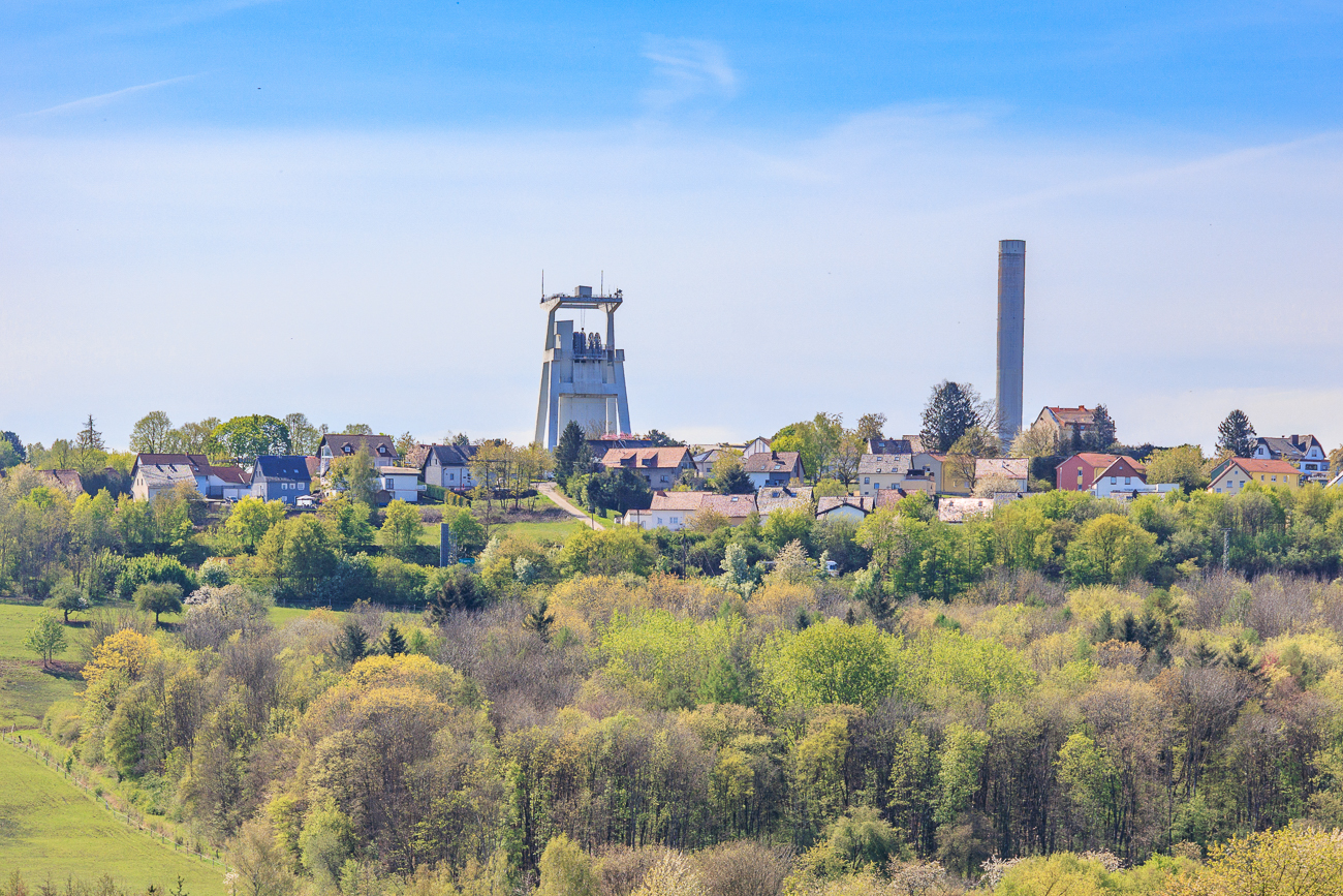 Blick auf die Grube G&ouml;ttelborn