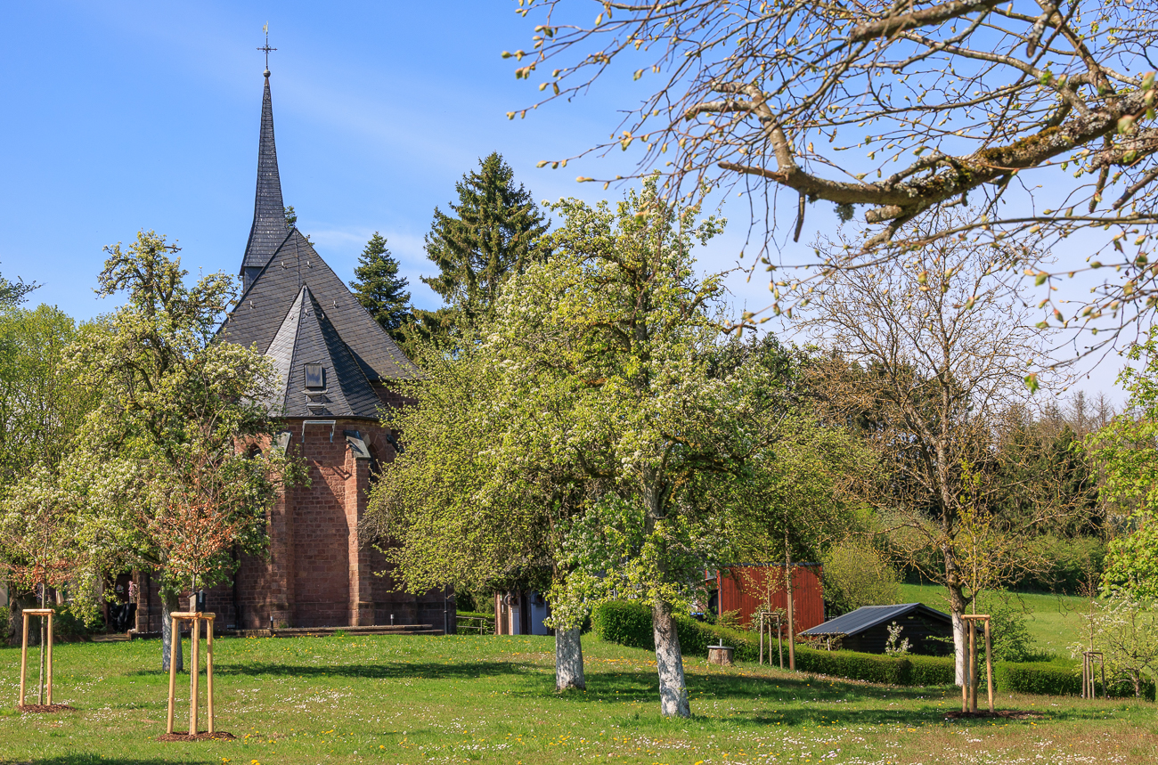 Die Bergkapelle von der R&uuml;ckseite