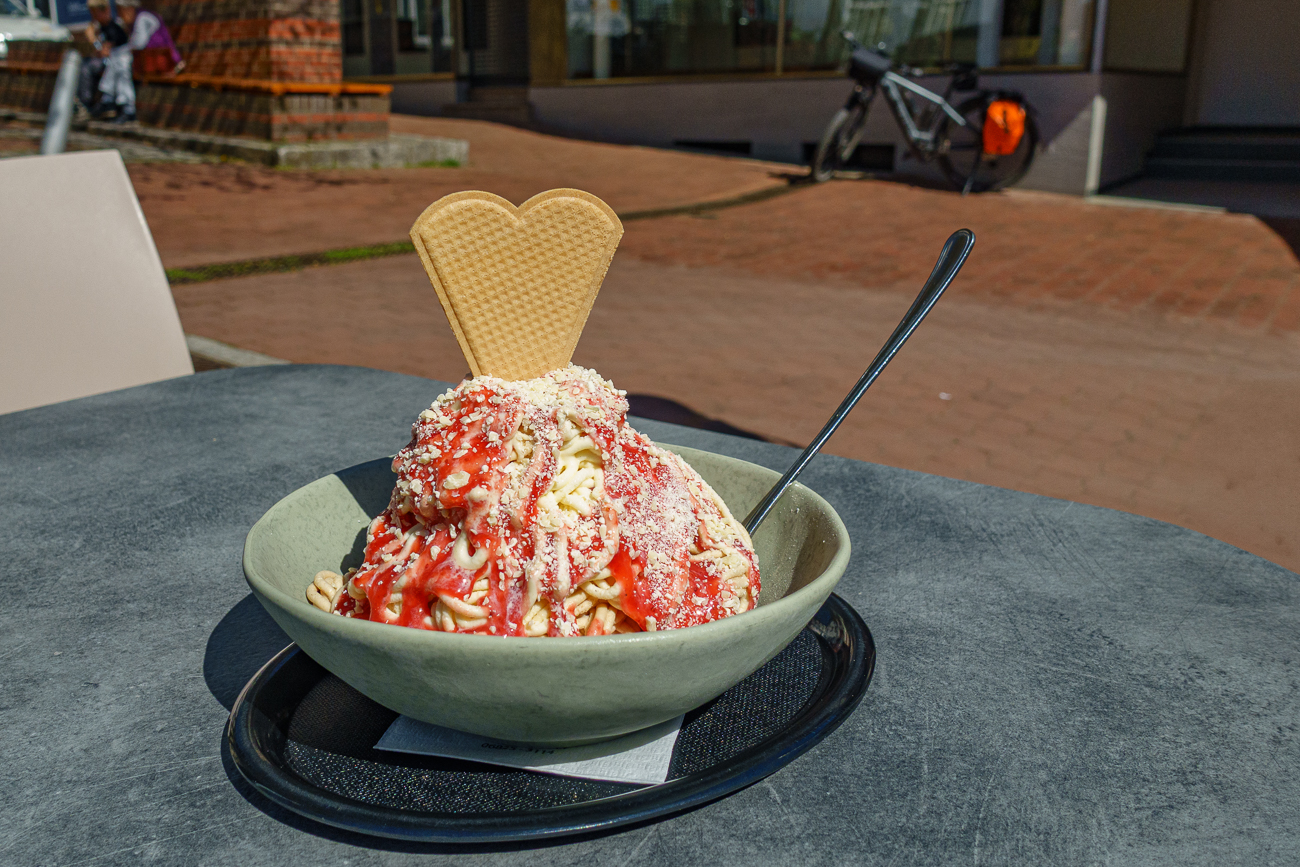 Das Belohnungseis in Illingen ;-)