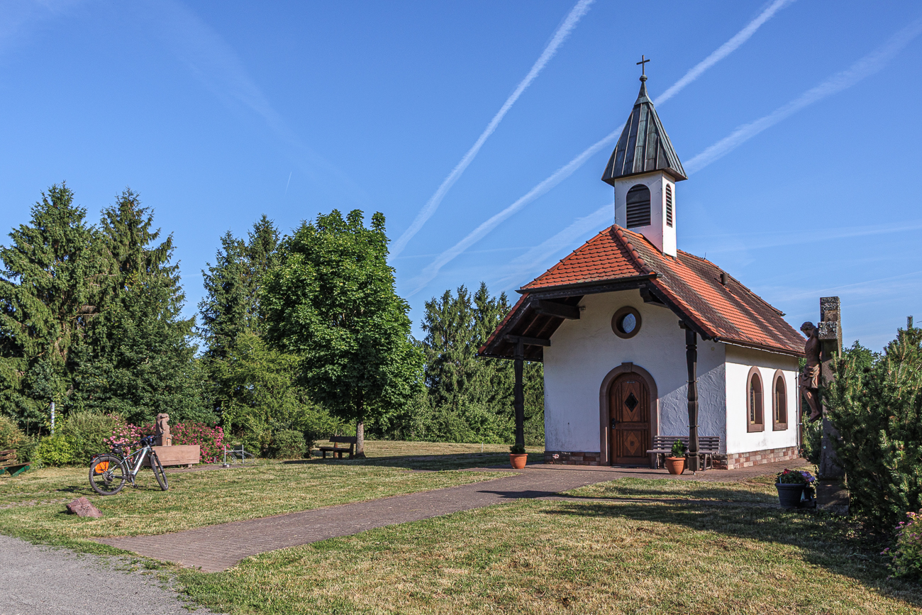 Auf fast jeder Runde um meinen Heimatort komme ich an der Marienkapelle vorbei