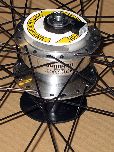 Shimano Nabendynamo HB-NX70